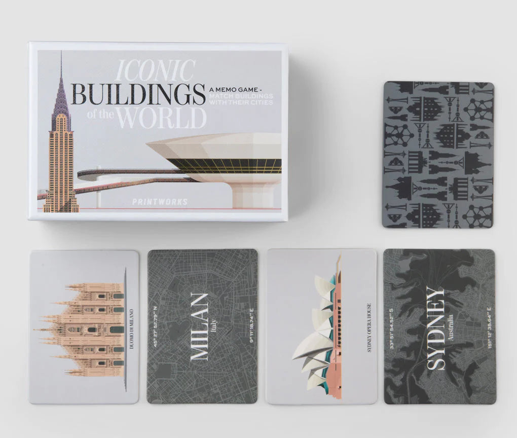 Memo Game - Iconic Buildings of the World