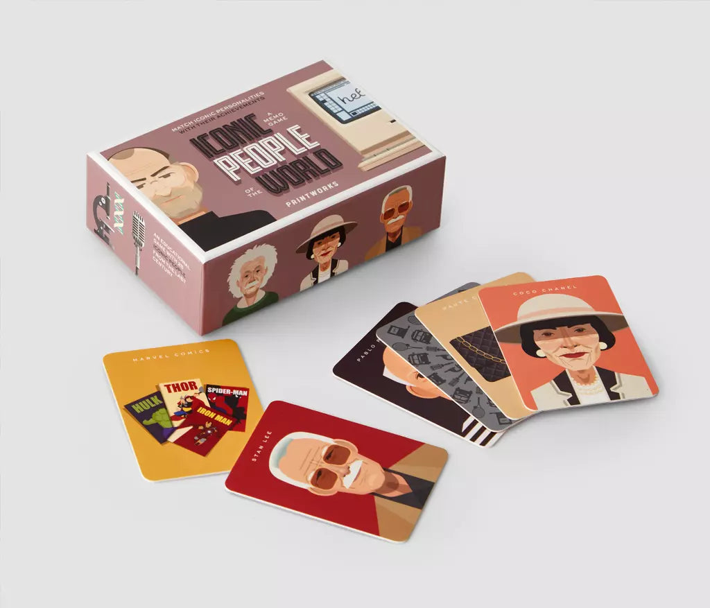 Memo Game - Iconic People of the World
