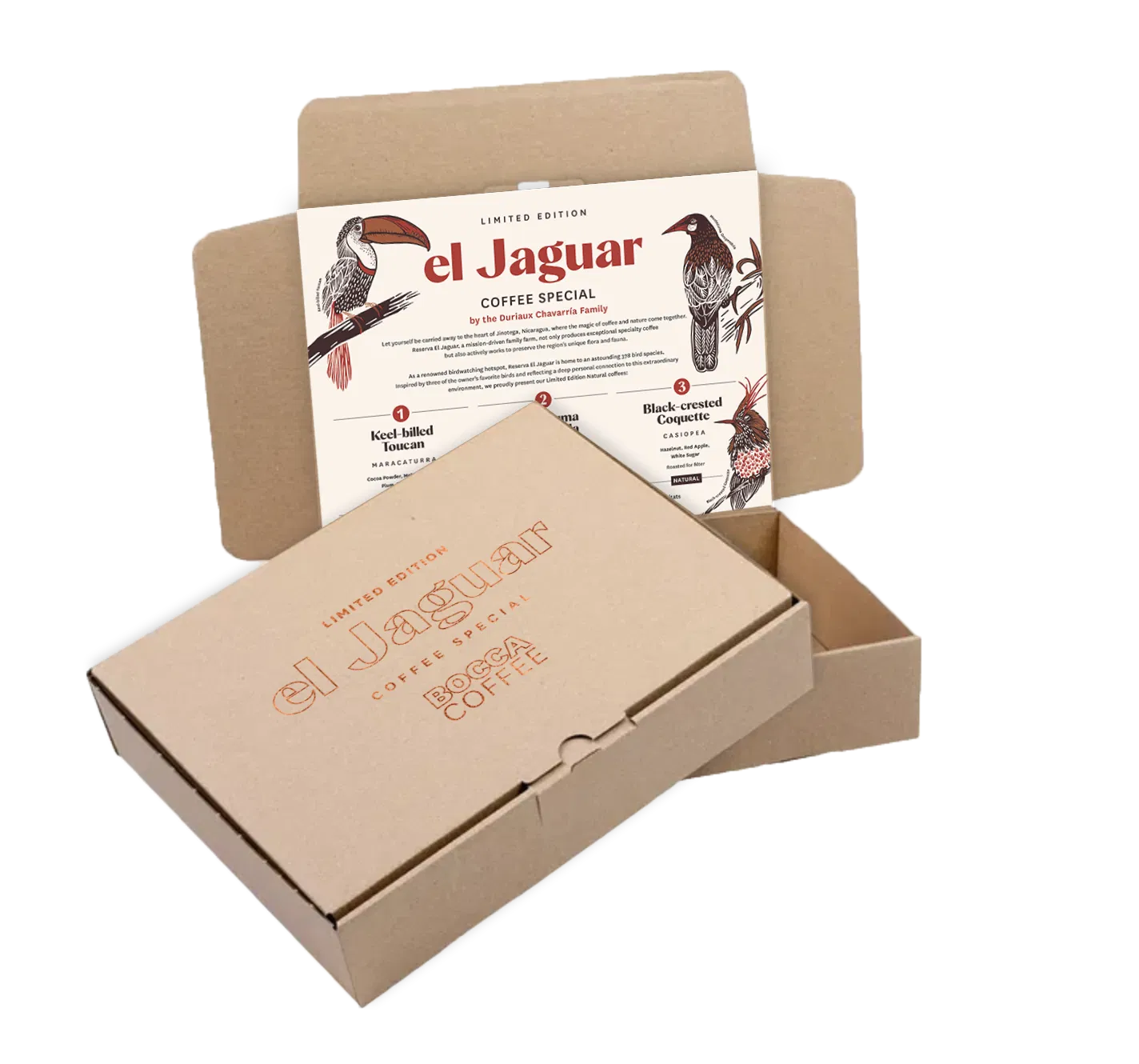 Bocca El Jaguar giftbox 3x 150gr
