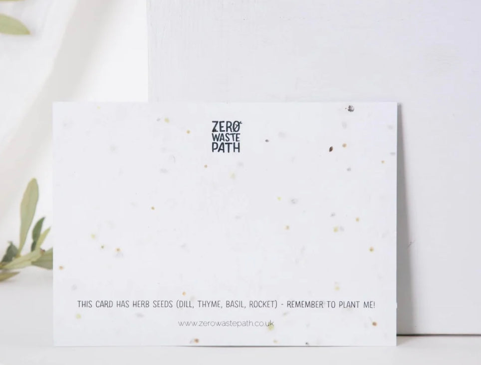 Postcard - seed mix