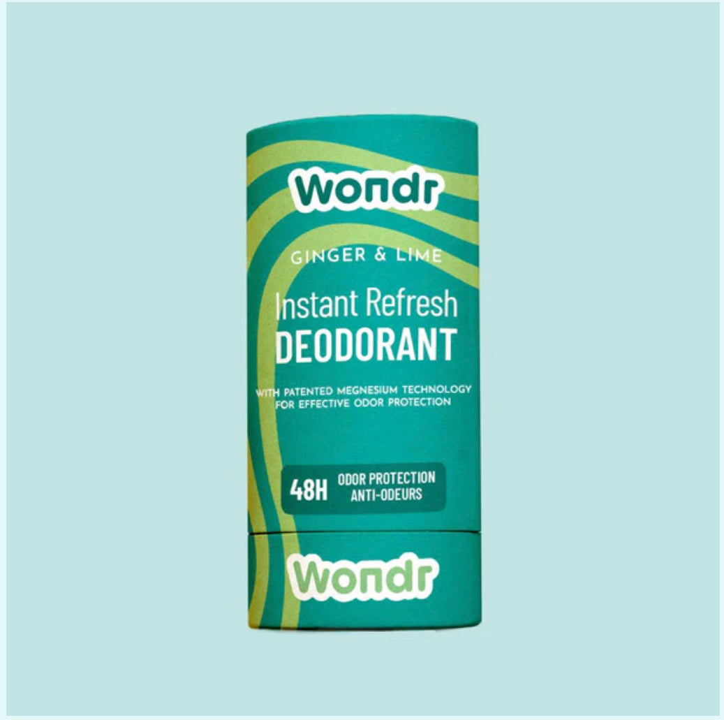 Wondr Deo stick ginger & lime
