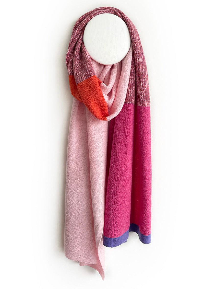 La Femme Garniture Mira powder pink - fuchsia