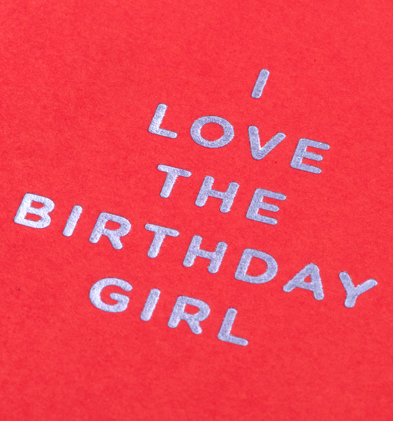 Lagom Design - I love the birthday girl