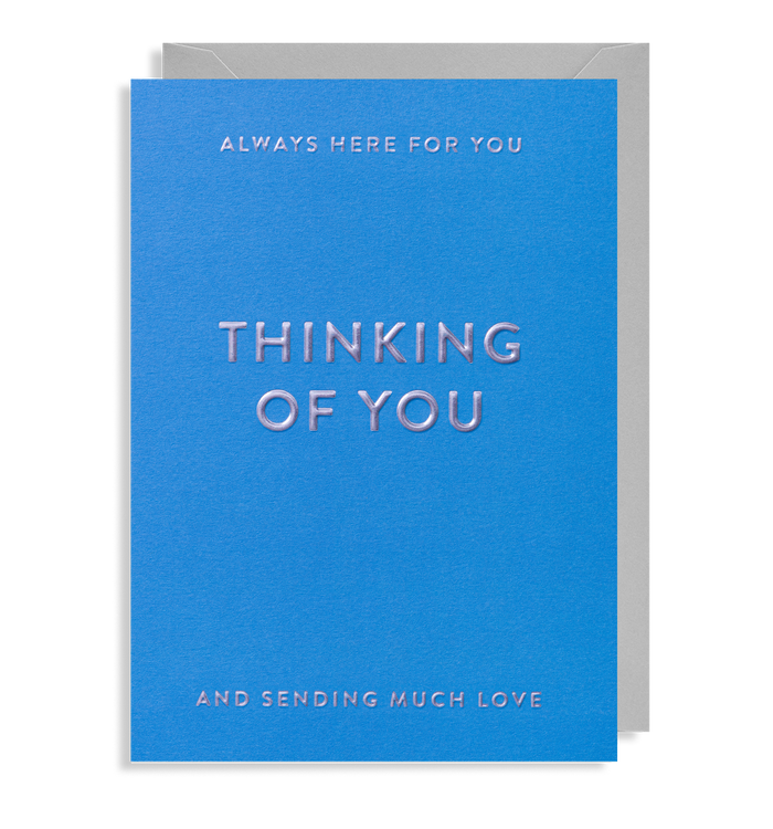 LAgom Design wenskaart Thinking of you bij webshop Philimonius