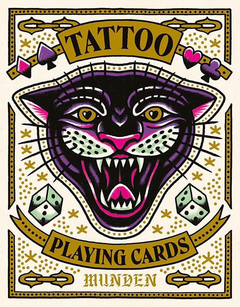 Tattoo playing cards bij Philimonius
