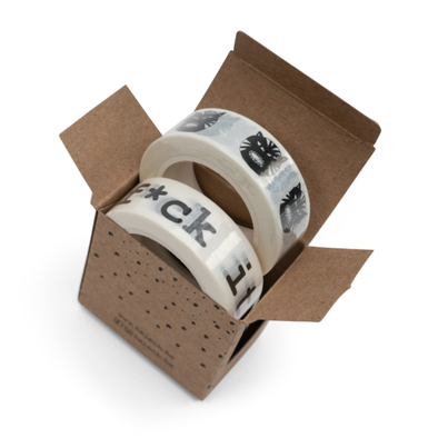 washi tape beast & f*ck it van helen B bij webshop Philimonius
