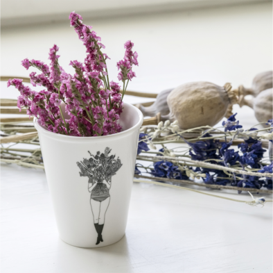 Philimonius webshop Beker helen b flower girl
