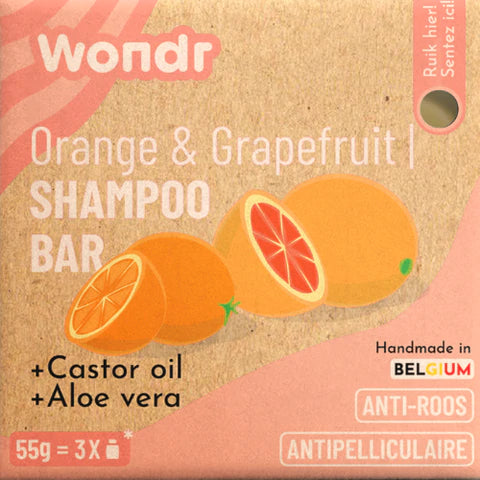 Wondr Orange is the new bar | Shampoo Bar