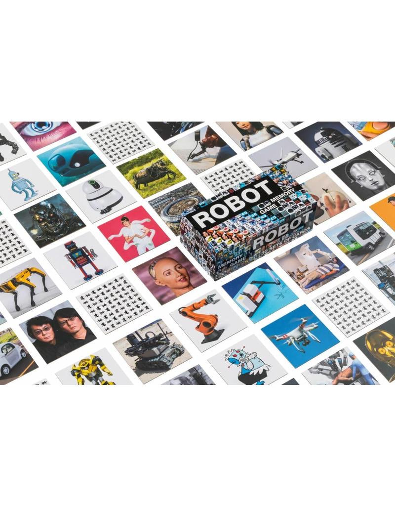 Robot Memory Game bij Philimonius
