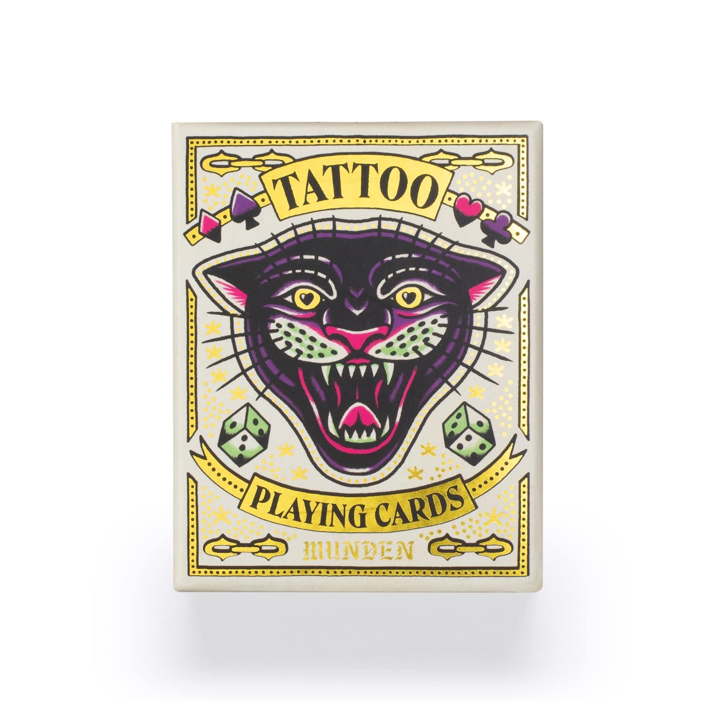 Tattoo playing cards bij Philimonius