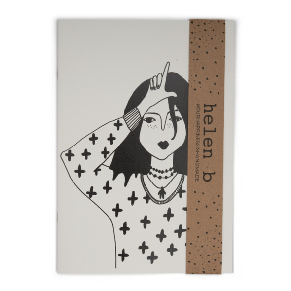 Helen B softcover notebook billie bij webshop Philimonius