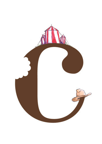 Philimonius, Willem Pirquin, letterkaarten, alfabet, alfabetkaarten, letter c