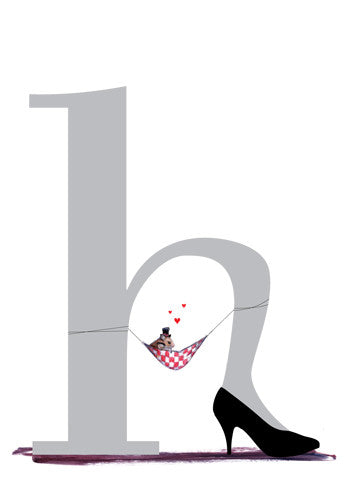 Philimonius, Willem Pirquin, letterkaarten, alfabet, alfabetkaarten, letter h