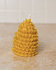 Beeswax Christmas pine candle