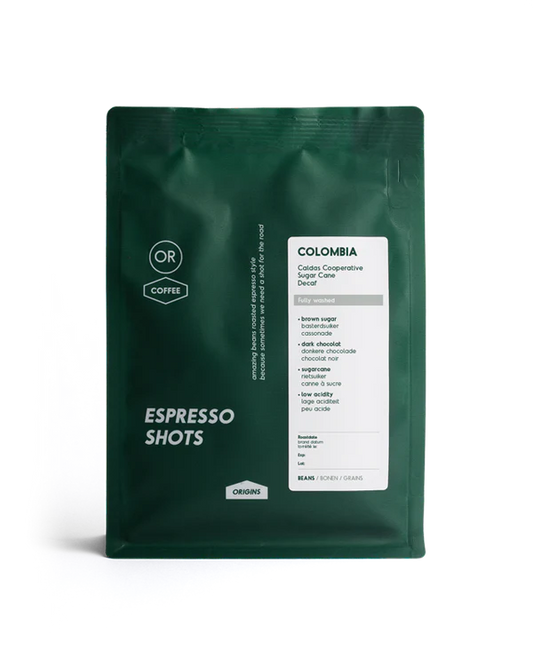Or Coffee Colombia Sugar Cane Specialty Decaf