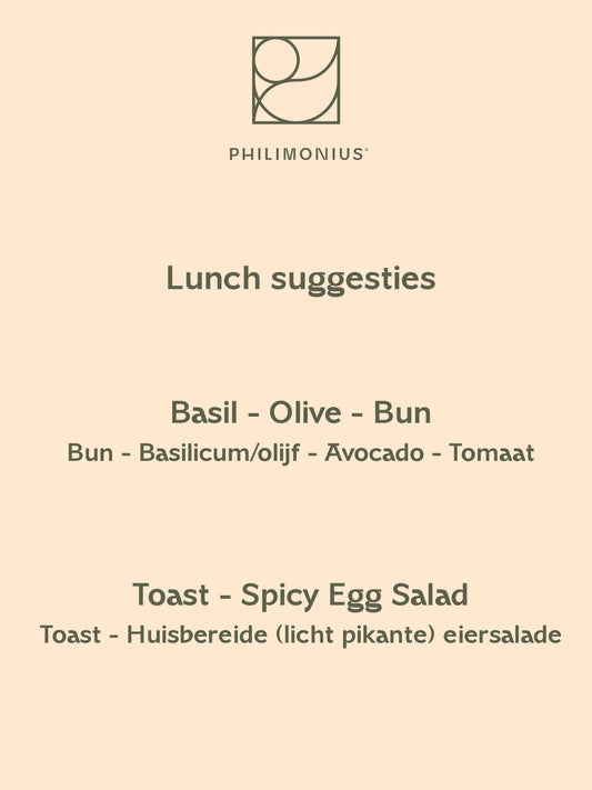 Lunch suggesties vanaf 08/09