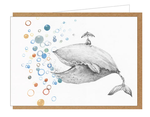 Onar Originals walvis met kikker en bubbels