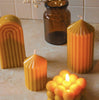Beeswax Rainbow Arch Candle