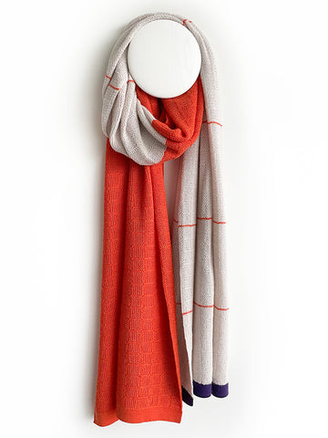 La Femme Garniture Reine orange - beige