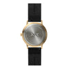 Tube Watch T40 Brass / Black Leather Strap bij webshop Philimonius