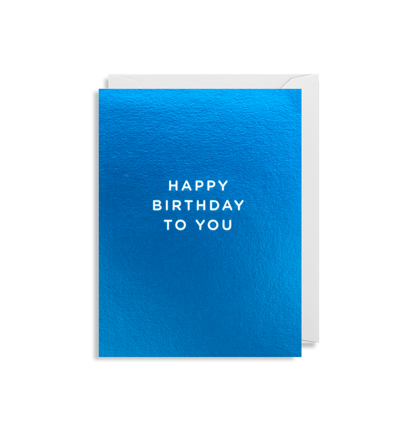 Lagom Design wenskaart Happy birthday to you bij webshop Philimonius