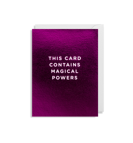 Lagom Design - This card contains magical powers