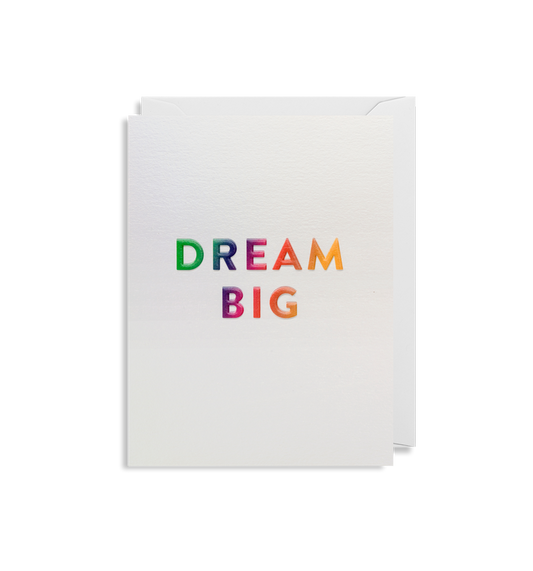 Lagom design wenskaart Dream Big bij webshop Philimonius