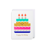 Lagom Design wenskaart Happy birthday cake bij webshop Philimonius