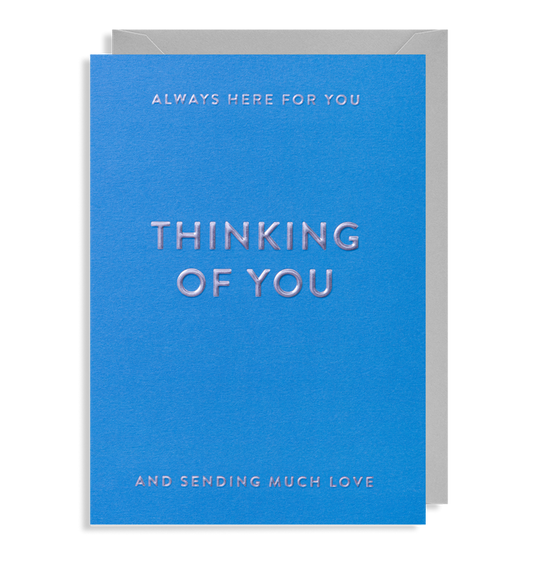 LAgom Design wenskaart Thinking of you bij webshop Philimonius