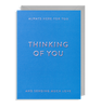 LAgom Design wenskaart Thinking of you bij webshop Philimonius