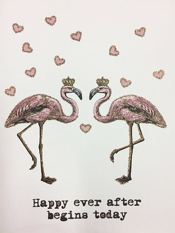 Vanilla Fly Happy ever after begins today flamingo