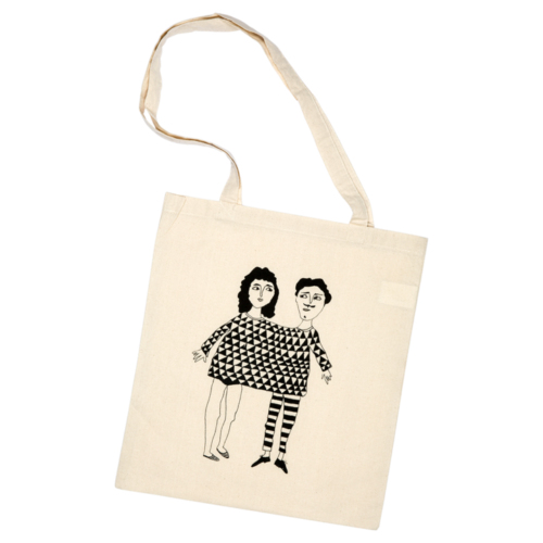 helen b tote bag happy together