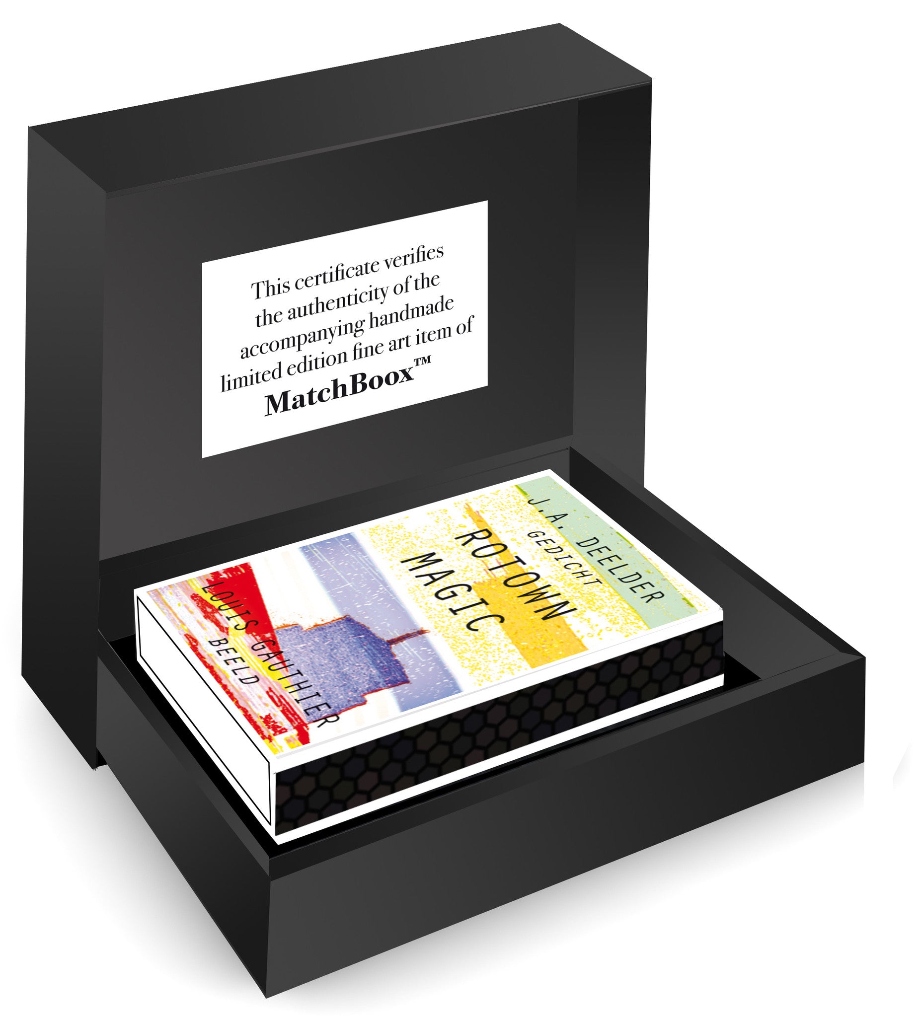 Philimonius, Matchboox, mini boekjes, origineel cadeau, Jules Deelder