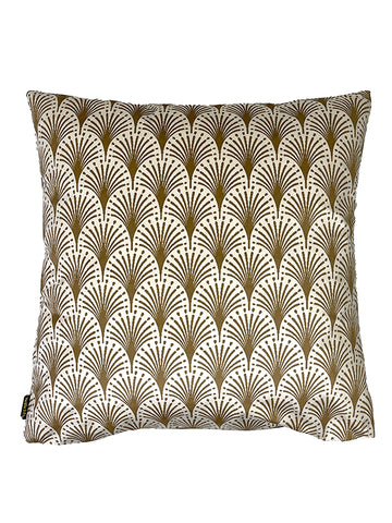 Vanilla Fly kussen brown fan 50x50cm LA122