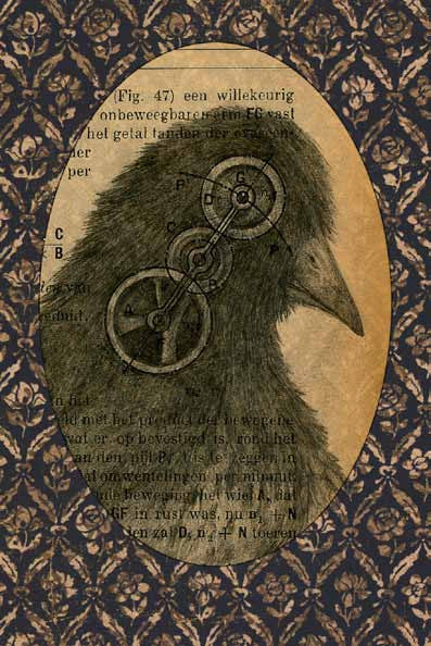 Philimonius, Onar Originals, wenskaart kraai donker