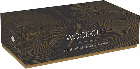 Woodcut - Three puzzles