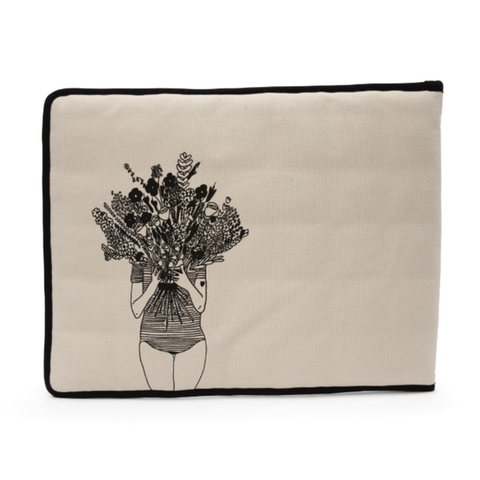 Helen B laptop sleeve flower girl