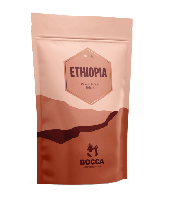 Koffiebonen Bocca Ethiopia Shakisso Guji Organic 250gr