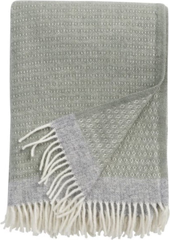 Klippan Plaid Harald green/grey