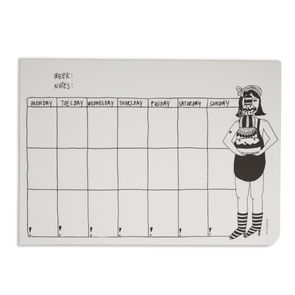 Helen B Weekplanner A4 virginie & the big cake