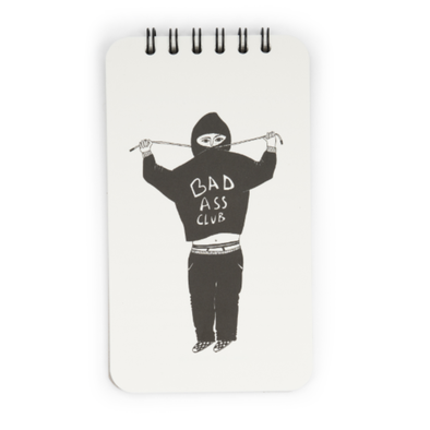 Helen B wiro notebook bad ass club