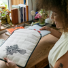 Helen B laptop sleeve flower girl bij webshop Philimonius