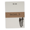 Helen B blocnote secret kissers