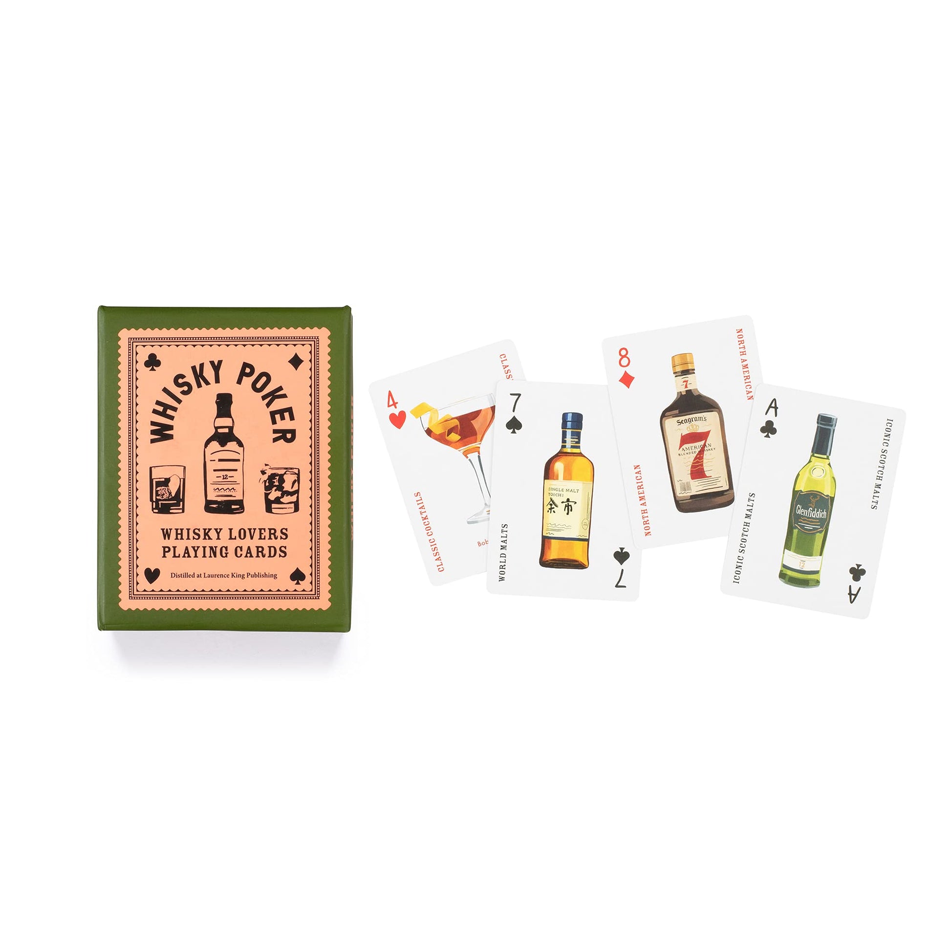 Whisky poker playing cards bij webshop Philimonius 