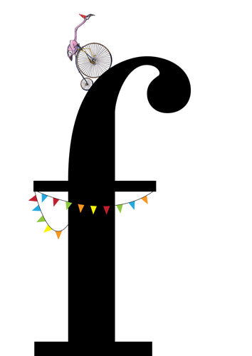 Philimonius, Willem Pirquin, letterkaarten, alfabet, alfabetkaarten, letter f